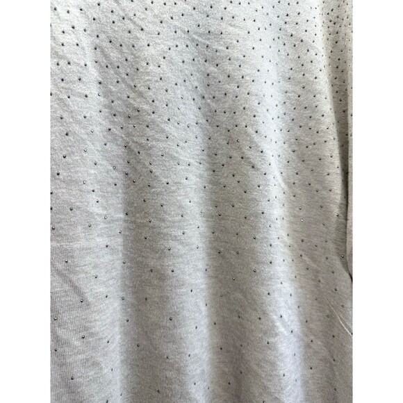 Liz Claiborne Career Pullover Sweater  Beige Studded Size 1X - Picture 3 of 9